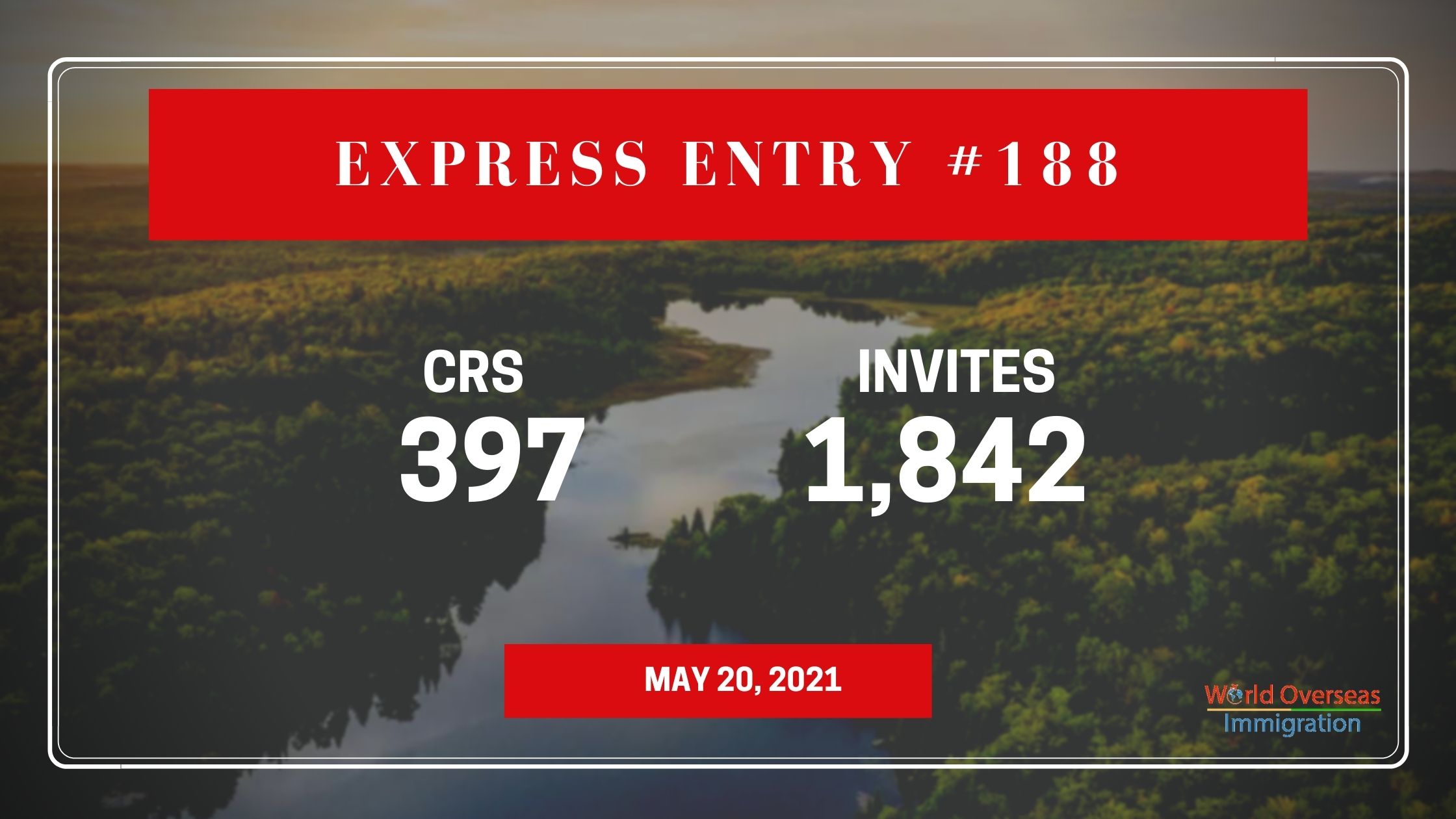 Express Entry : CRS drops to 397 second-lowest score requirement of 2021