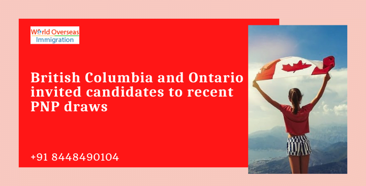 British Columbia and Ontario invited candidates to recent provincial nomination draws
