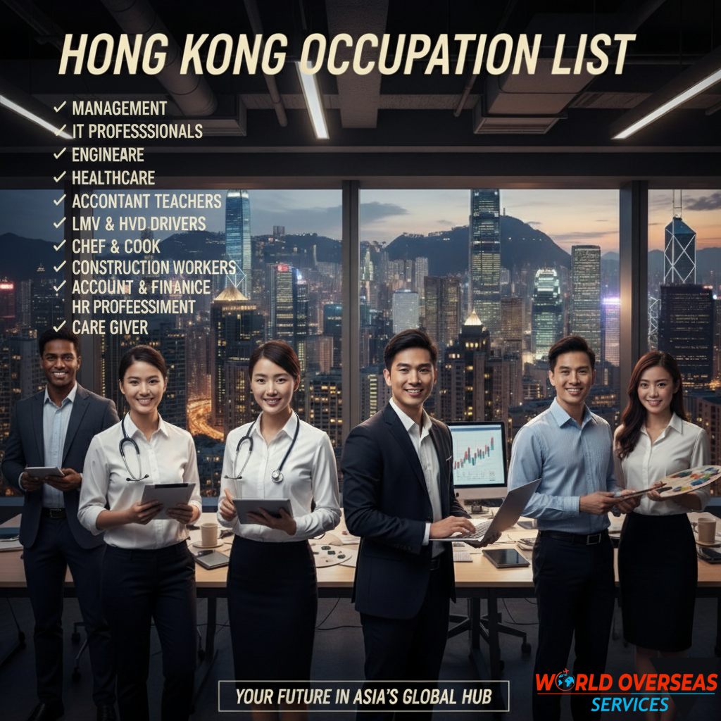 Hong Kong Occupation List
