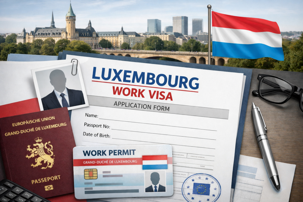 luxemborg work visa