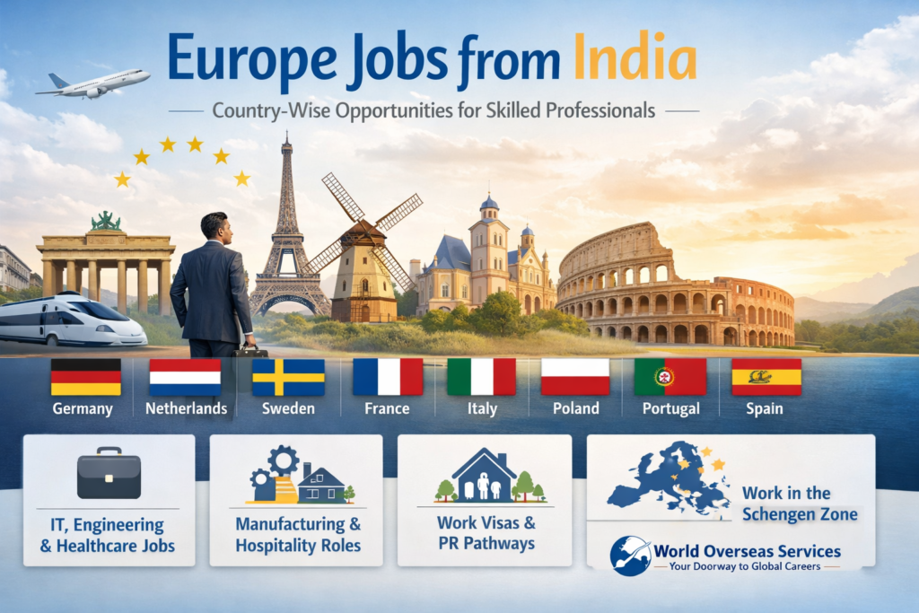 Europe jobs from India